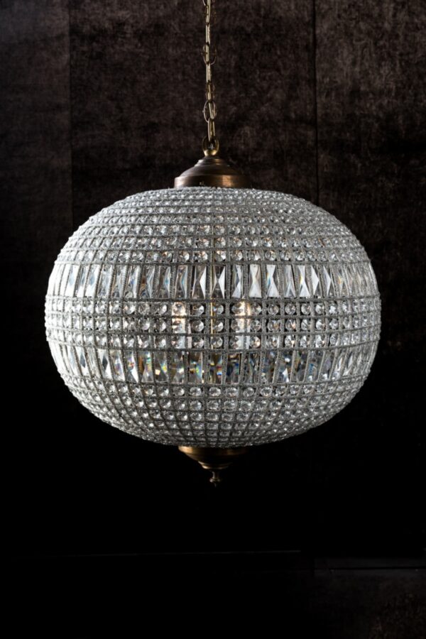 Ref. 496 - Lustre rond XXL (70x74) - Image 2