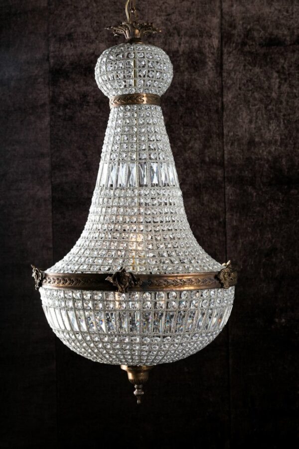 Ref. 97L - Chandelier Montgolfiere (60x115) - Image 2