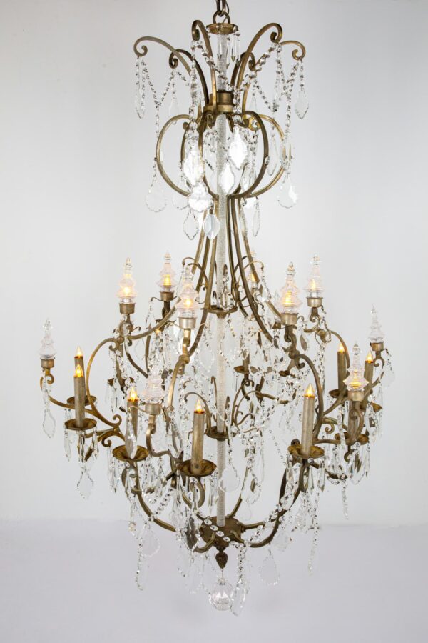 Ref. 2144 - Chandelier Sofia - Silver (126x185)