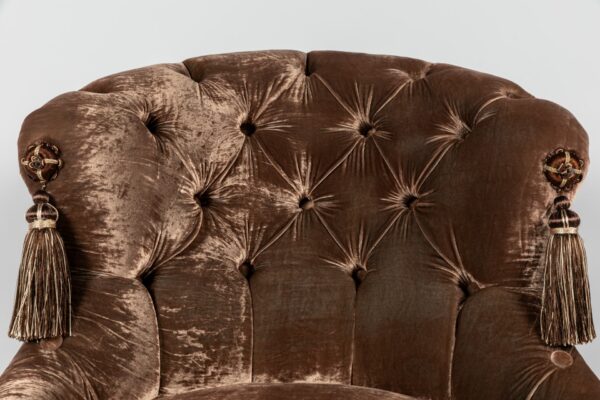 Ref. 2237 - Chaise Kate Taupe - Image 3