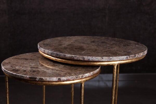 Ref. 1455 - Sidetables Esta - Marble top - Image 3