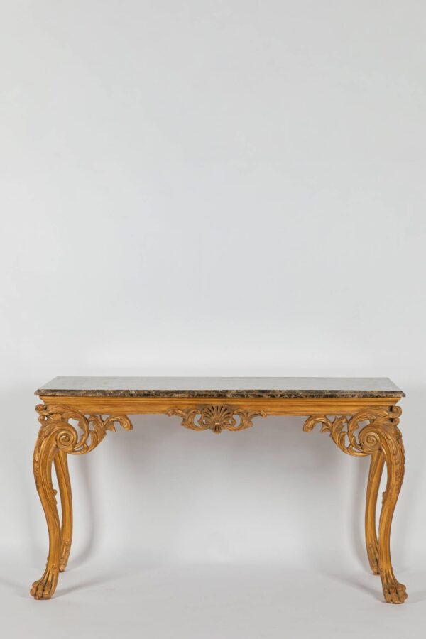 Ref. 2379 - Console Italiano - Brown marble