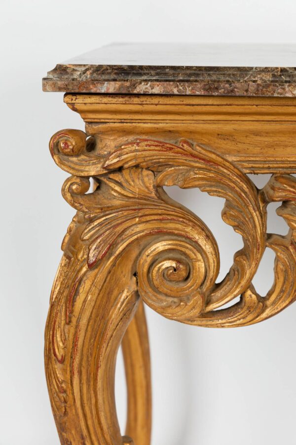 Ref. 2379 - Console Italiano - Brown marble - Image 3