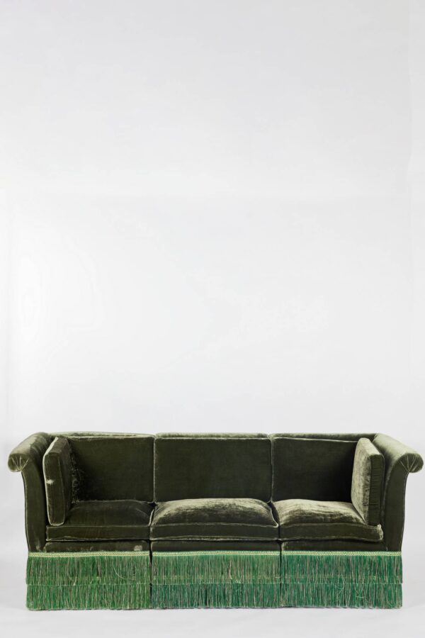 Ref. 2368 - Modular Sofa Ruby -  Corner - Green Silk Velvet